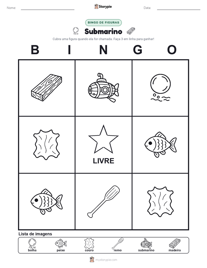 Bingo de Imagens