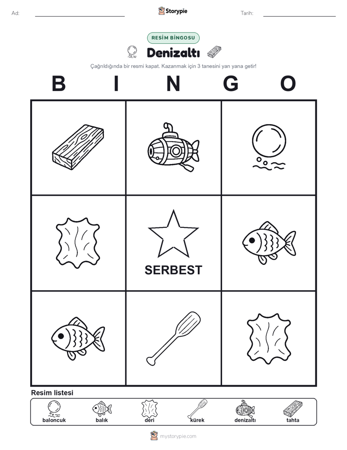 Resim Bingo