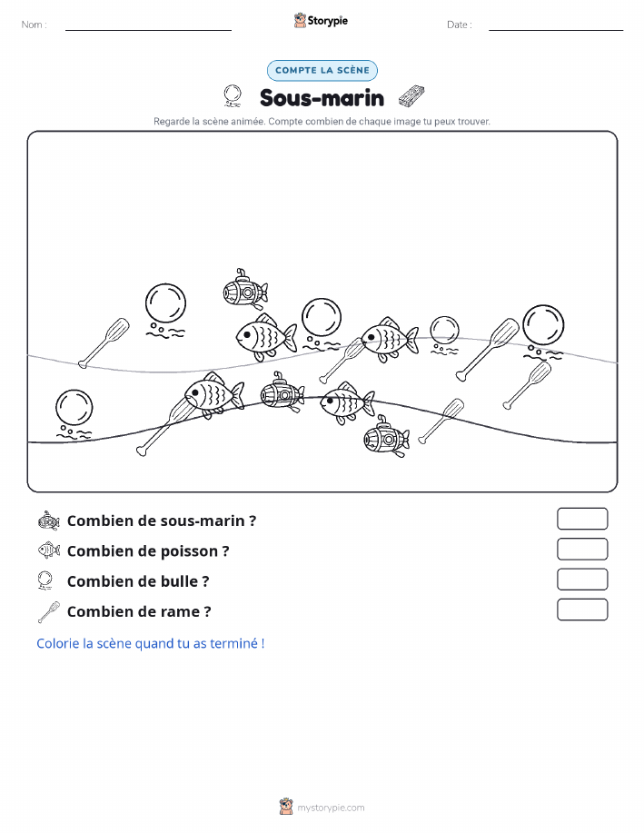Scène de Comptage