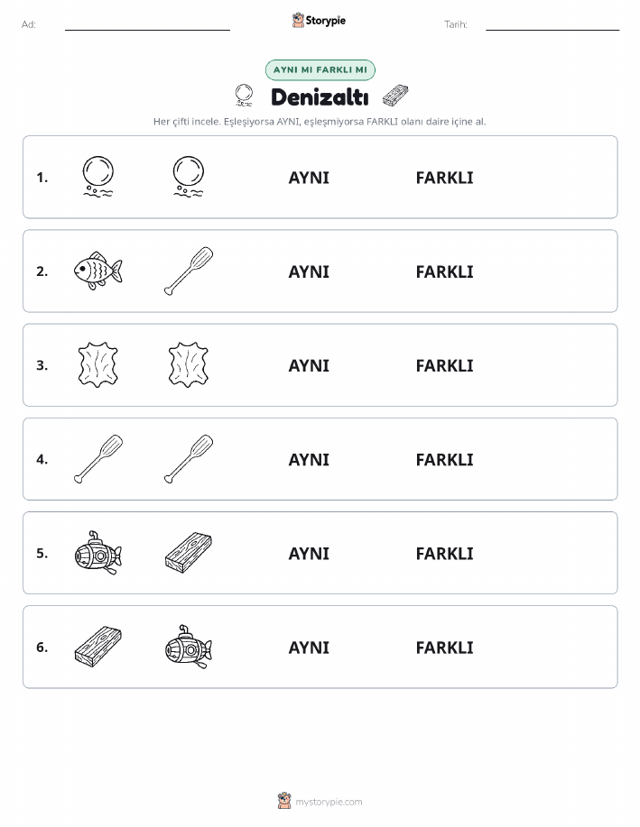 Aynı mı Farklı mı