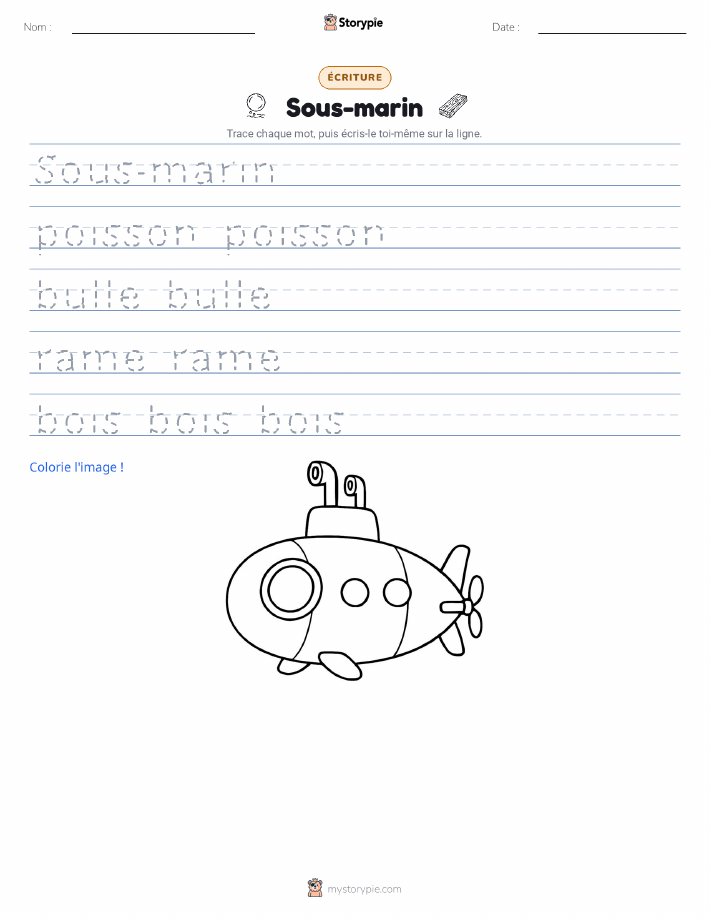 Pratique d'écriture