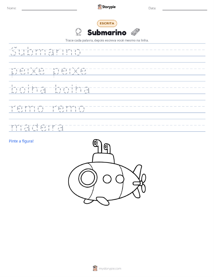 Prática de Escrita