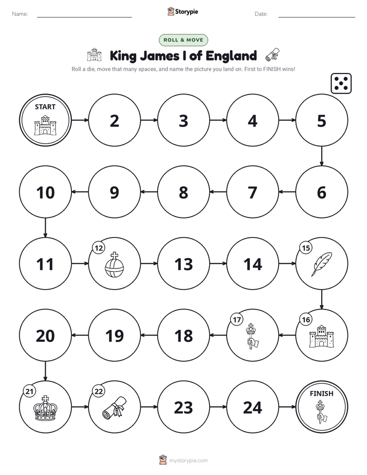 Roll & Move Game