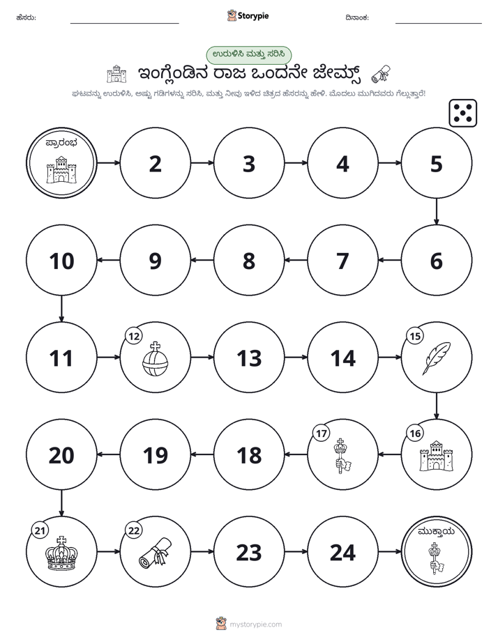 ರೋಲ್ & ಚಲನೆ ಆಟ