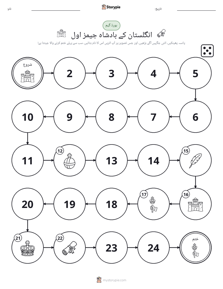 رول اور منتقل کریں کھیل