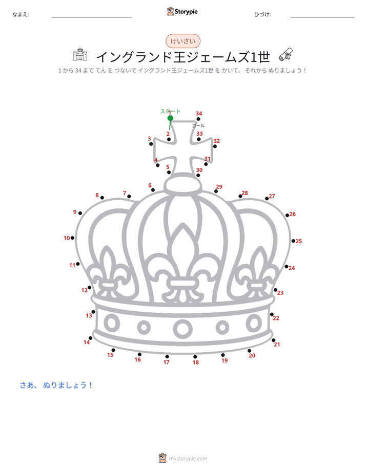 点つなぎ