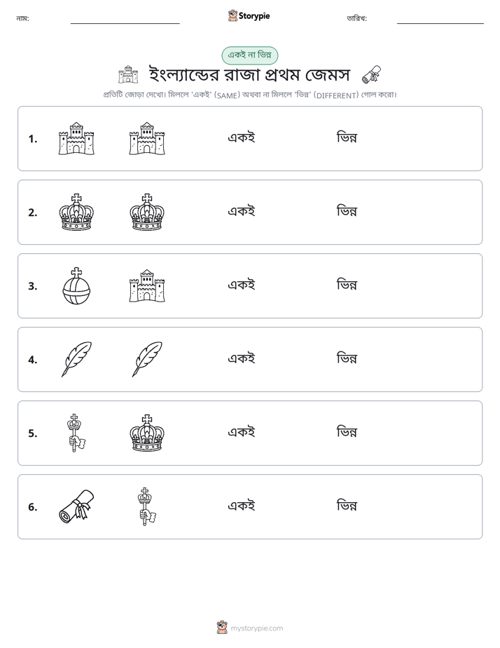 একই বা ভিন্ন