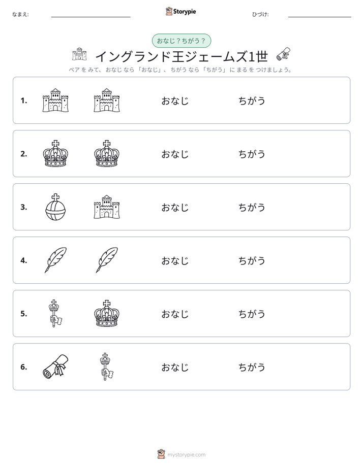 同じか違うか