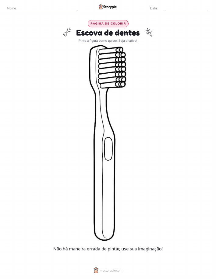 Página para colorir