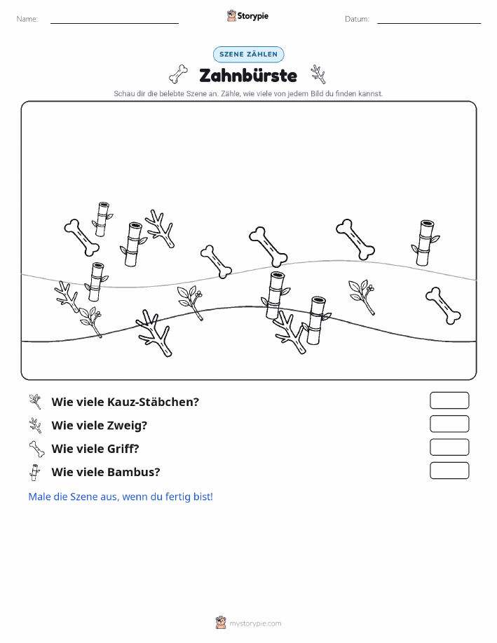 Zähl-Szene