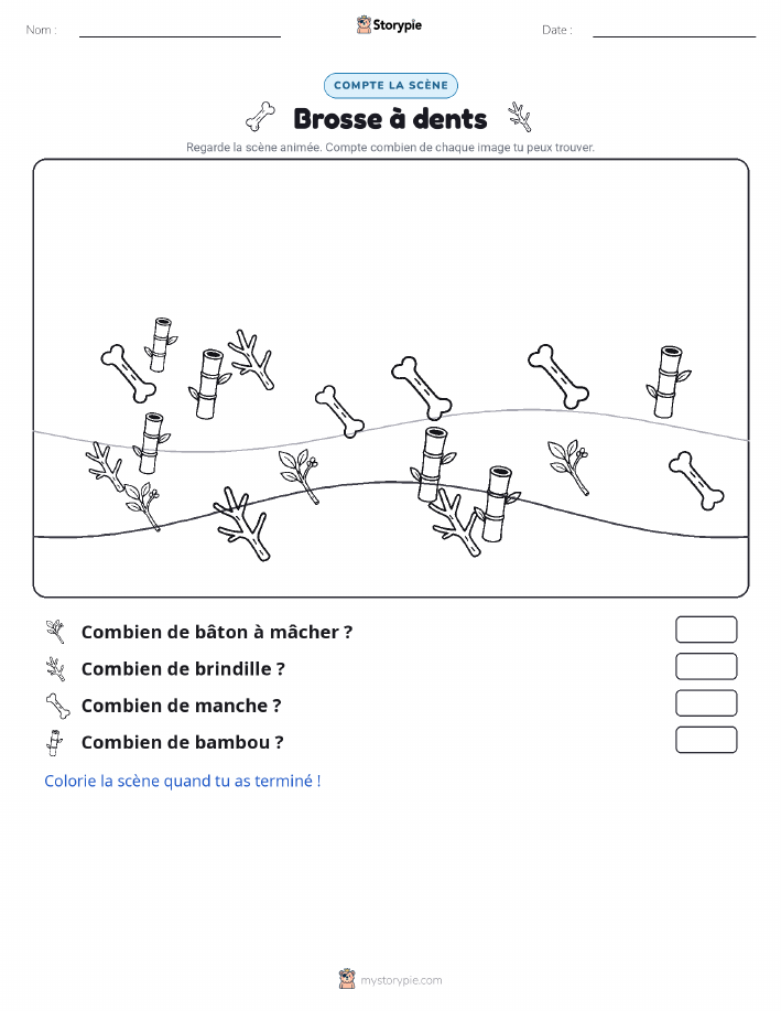 Scène de Comptage