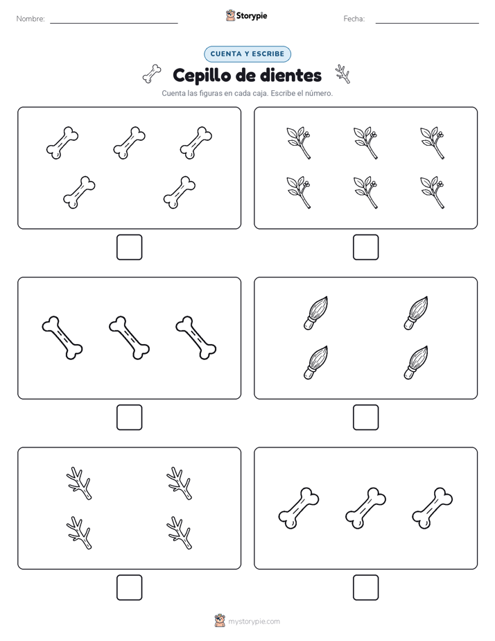 Cuenta y Escribe