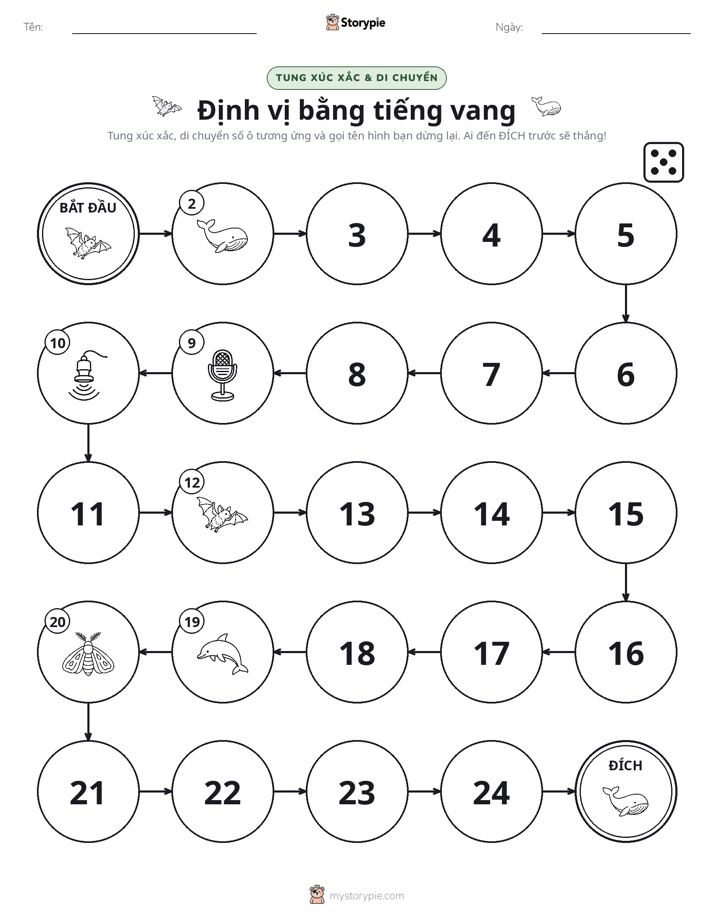 Trò Chơi Cuộn & Di Chuyển