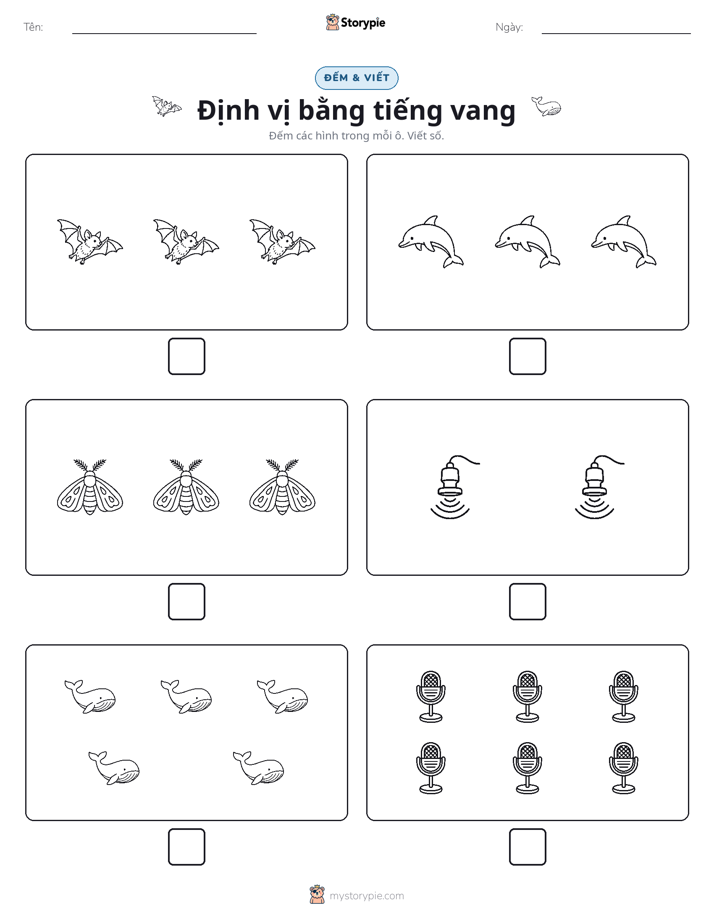 Đếm & Viết