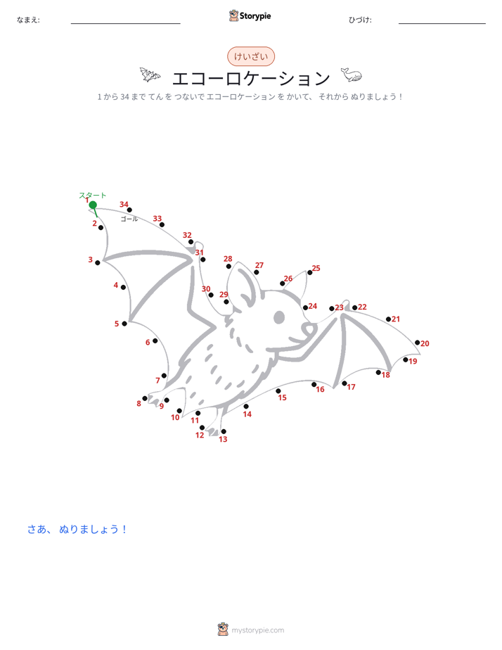 点つなぎ