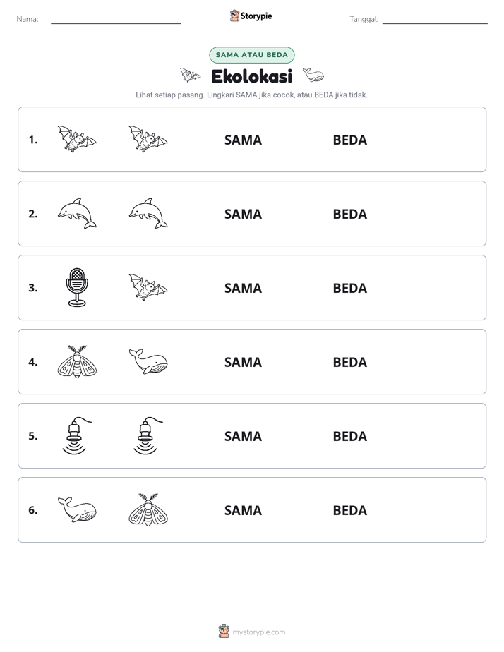 Sama atau Berbeda