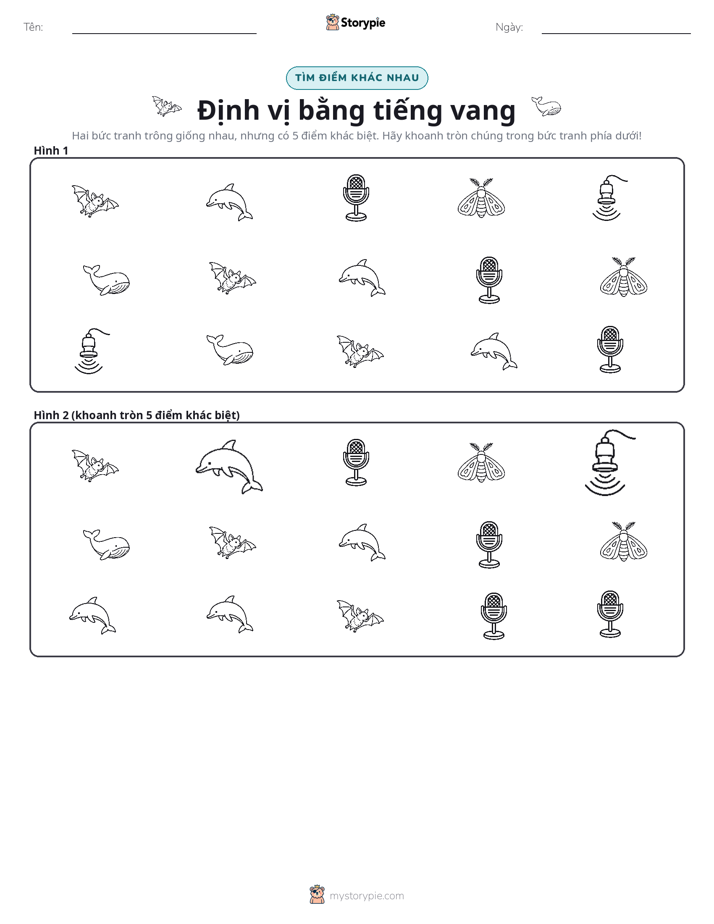 Tìm Sự Khác Biệt