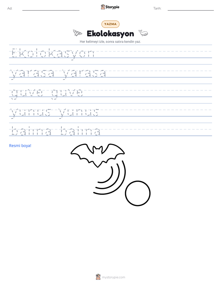 Yazma Pratiği