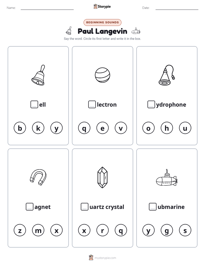 Beginning Sounds