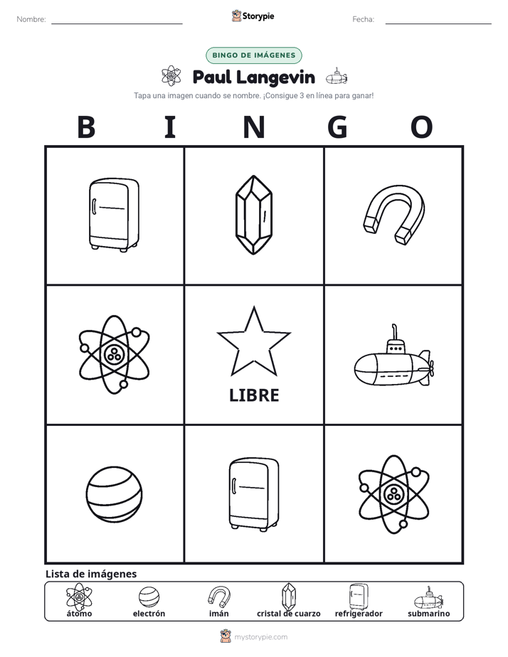 Bingo de Imágenes