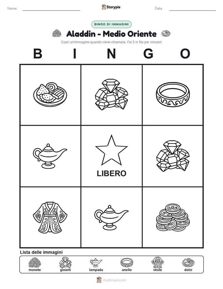 Bingo delle Immagini