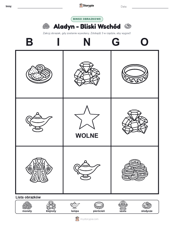 Bingo obrazkowe