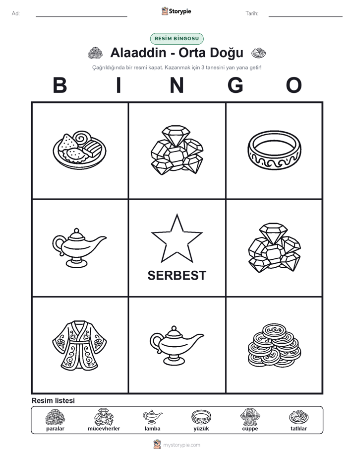 Resim Bingo