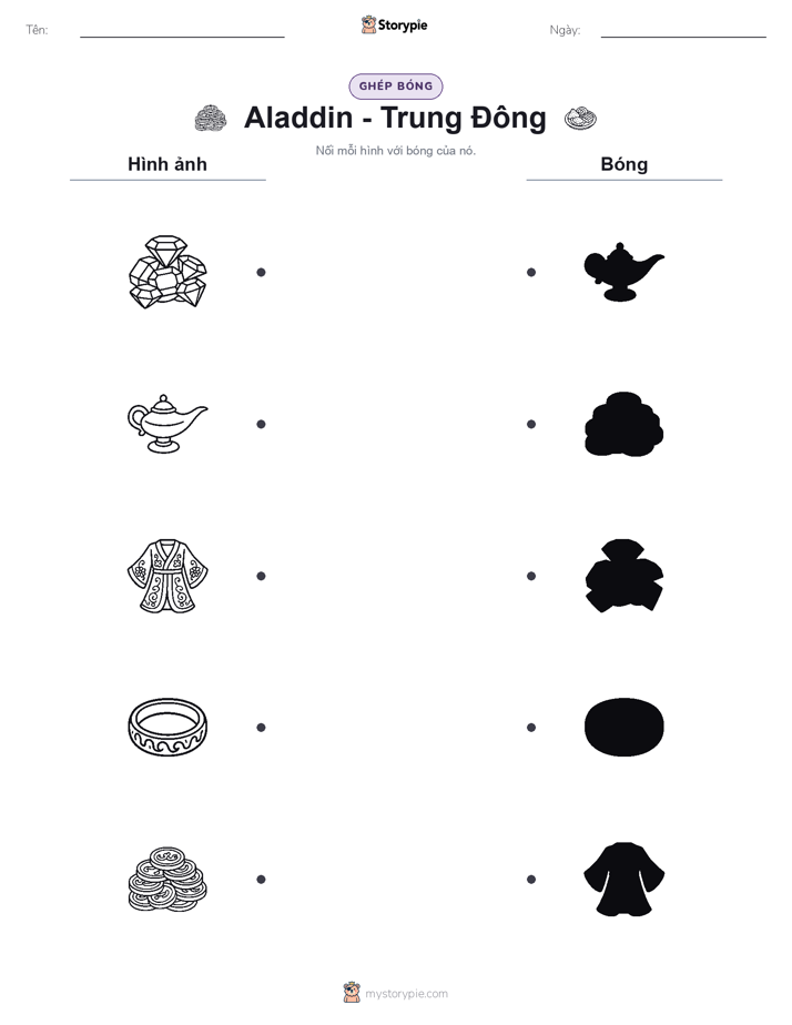 Ghép Hình Bóng