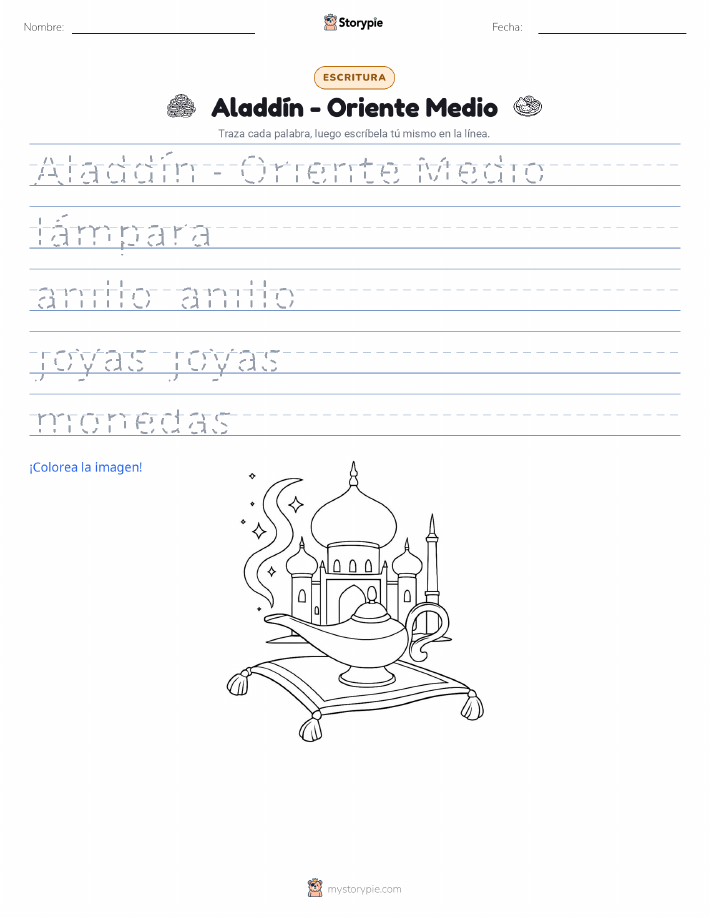 Práctica de Escritura
