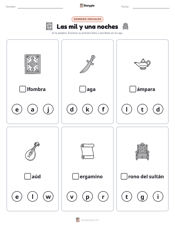 Sonidos Iniciales