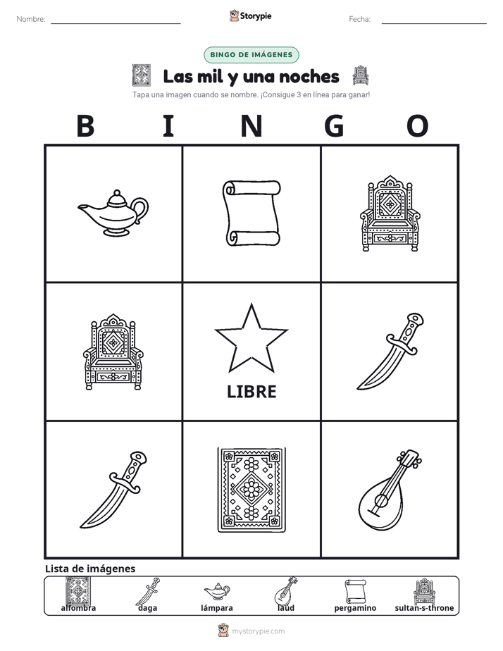 Bingo de Imágenes