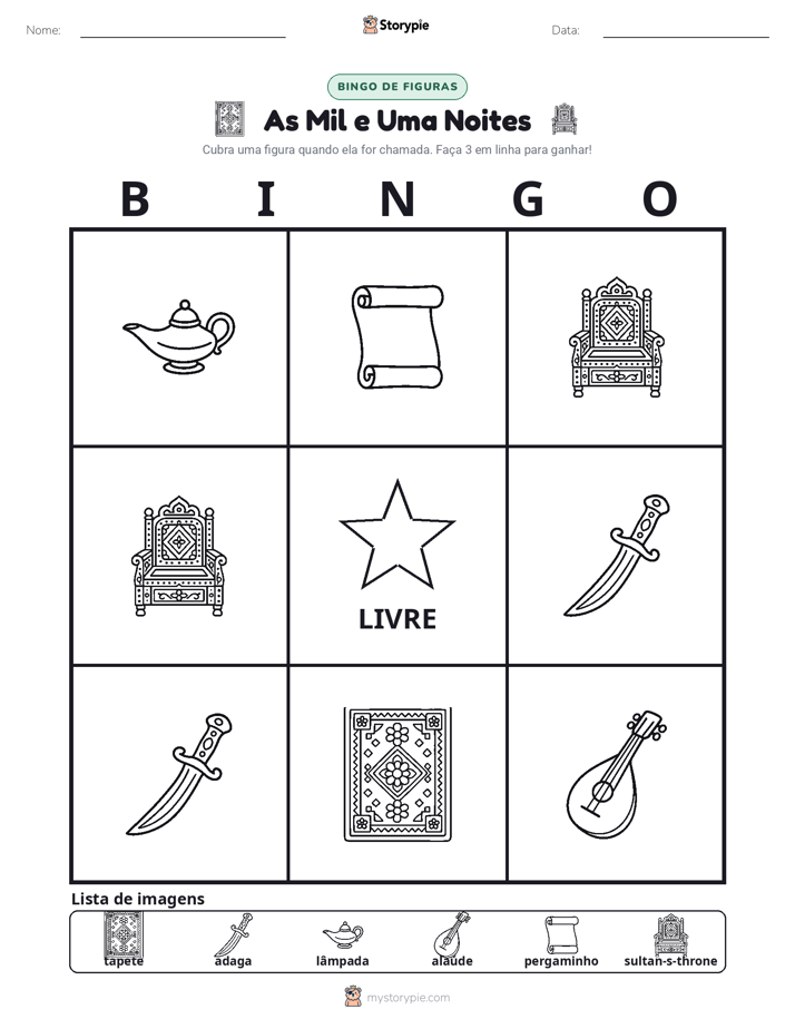 Bingo de Imagens