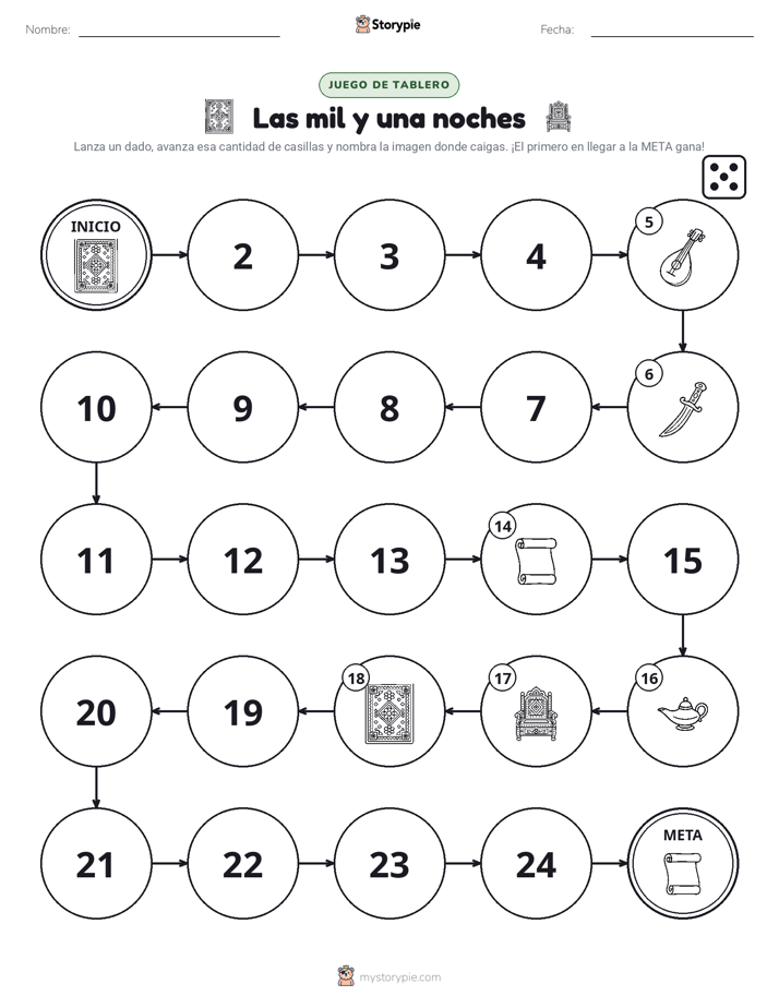 Juego de Rueda y Avanza