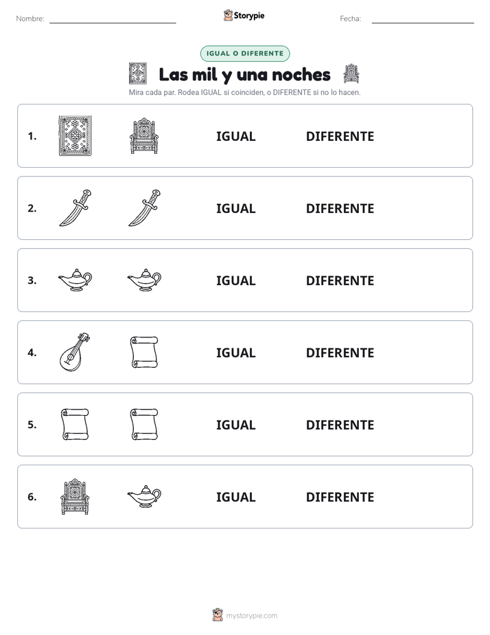 Igual o Diferente
