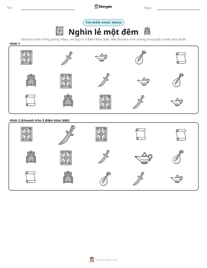 Tìm Sự Khác Biệt