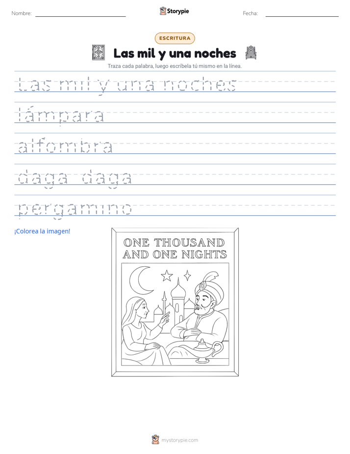 Práctica de Escritura