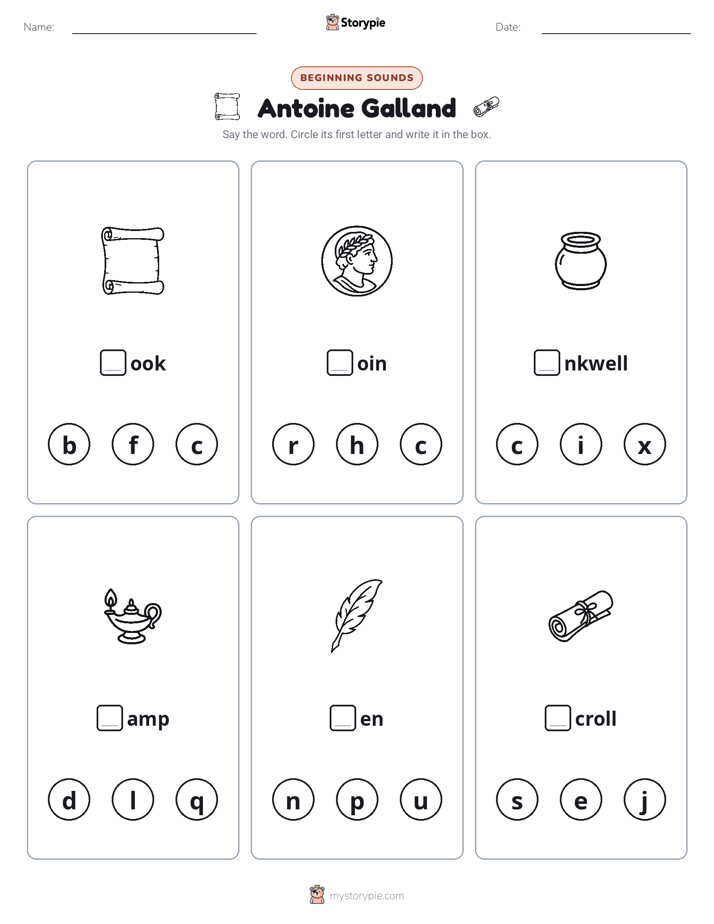 Beginning Sounds