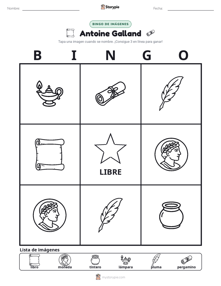 Bingo de Imágenes
