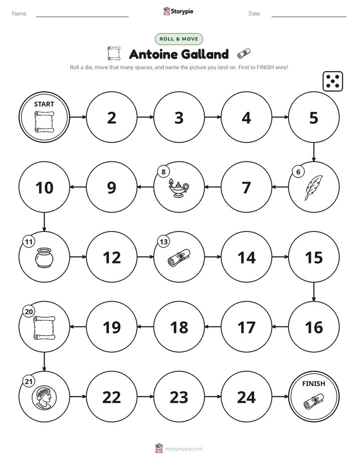 Roll & Move Game