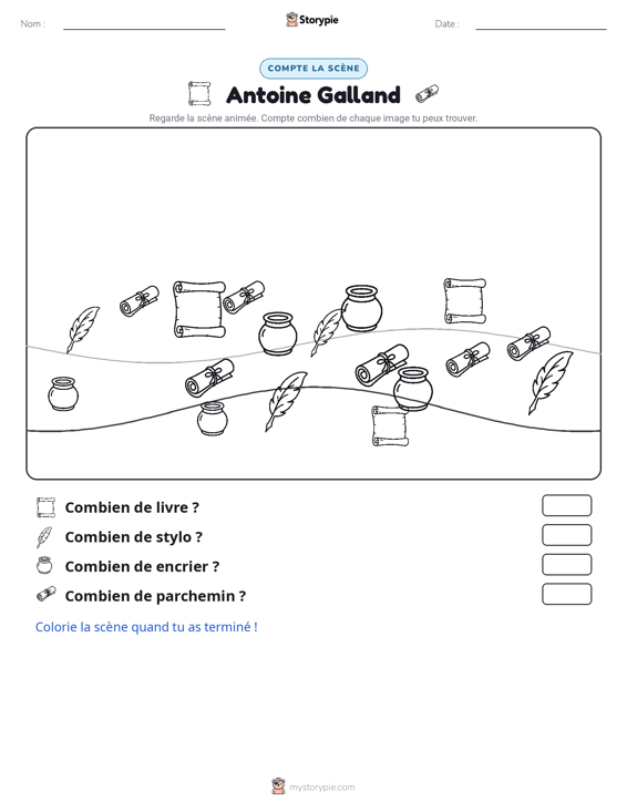 Scène de Comptage