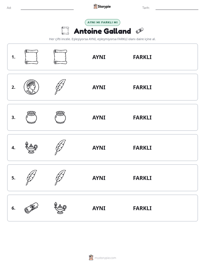 Aynı mı Farklı mı