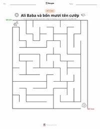 Xem trước tài liệu in sẵn Ali Baba và bốn mươi tên cướp - Trung Đông