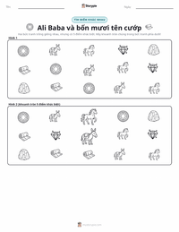 Xem trước tài liệu in sẵn Ali Baba và bốn mươi tên cướp - Trung Đông