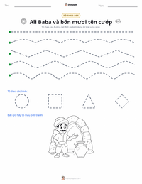 Xem trước tài liệu in sẵn Ali Baba và bốn mươi tên cướp - Trung Đông