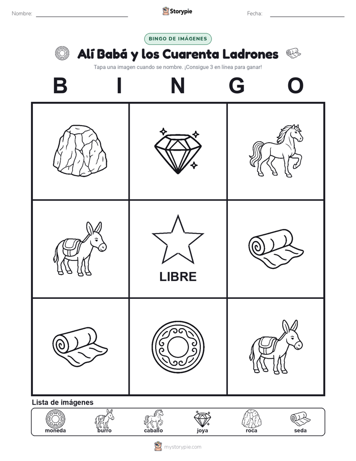 Bingo de Imágenes