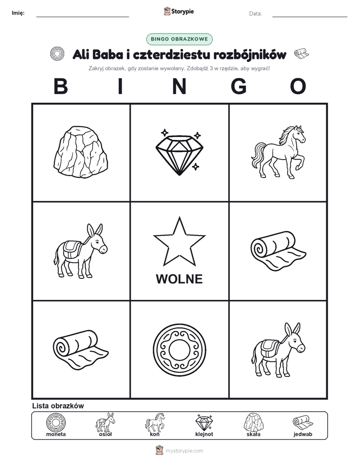 Bingo obrazkowe