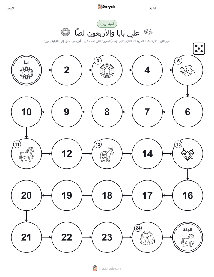 لعبة لف و تحرك