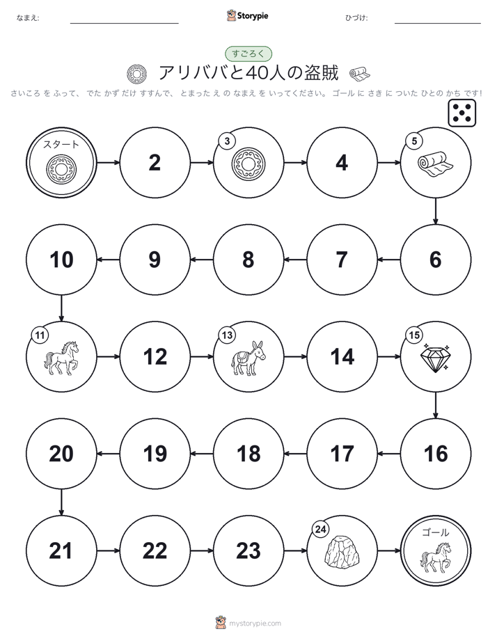 ロール＆ムーブゲーム