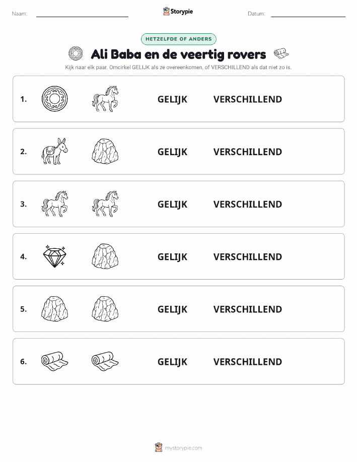 Zelfde of Verschillend