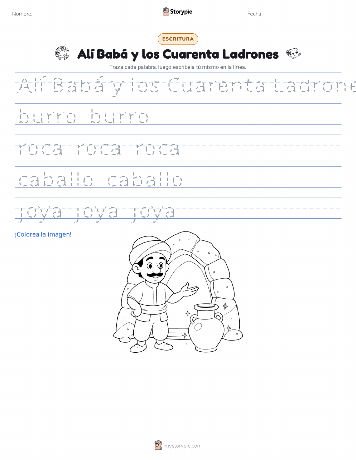Práctica de Escritura